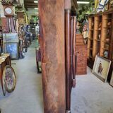 Empire library showcase in mahogany