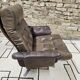 Vintage leather lounge chair 1960