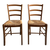 Chaises paillées