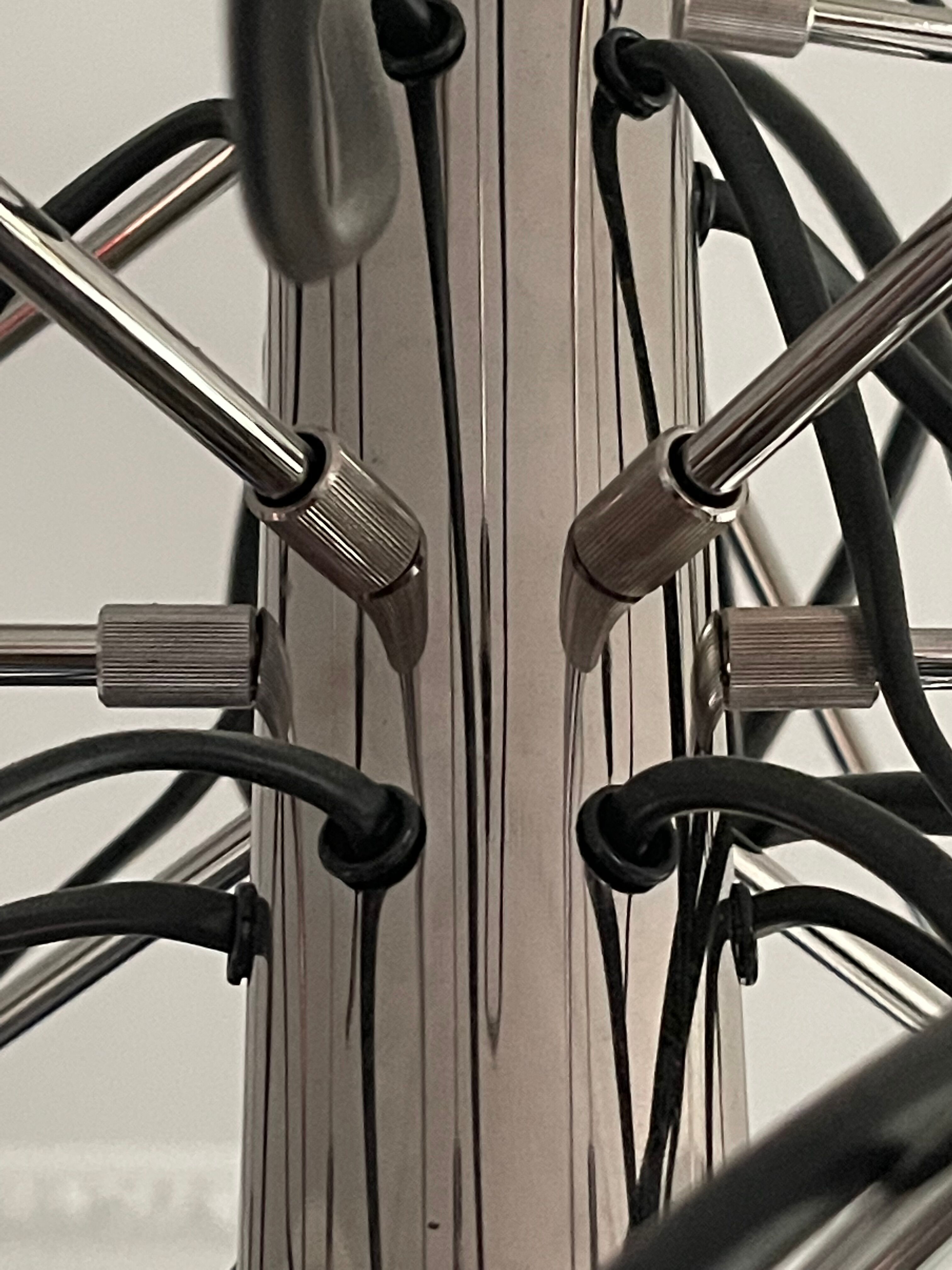 Chandelier 2097/30 by Gino Sarfatti by Arteluce