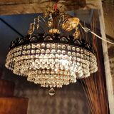 Lustre swarovski en cristal