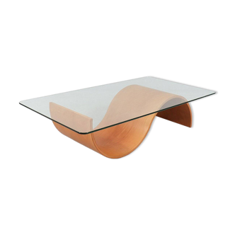 Organic coffee table, Italy, 1980s