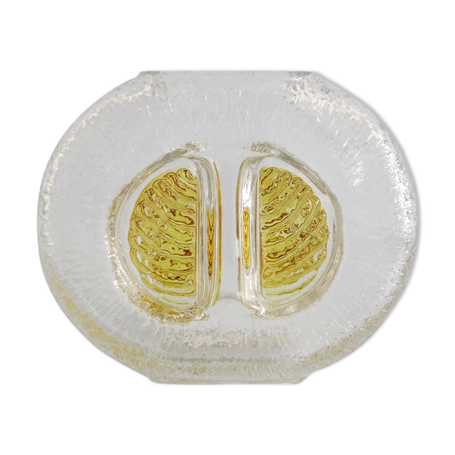 Vase en verre de Walther 1960