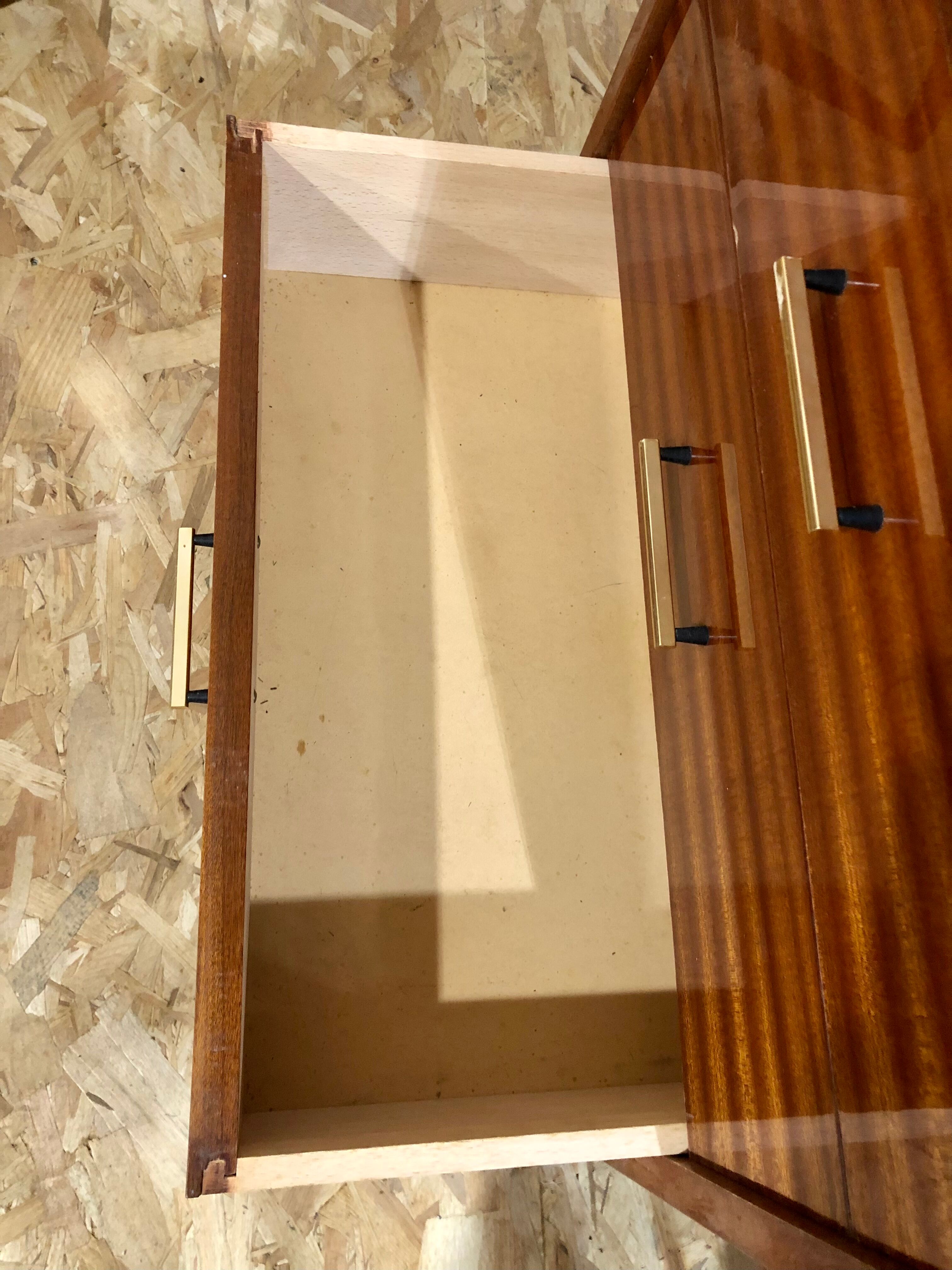 Varnished dressing table