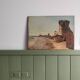 Louis CAREMBAT, Côte de Granville, Jersey, August 1898. Oil on panel.