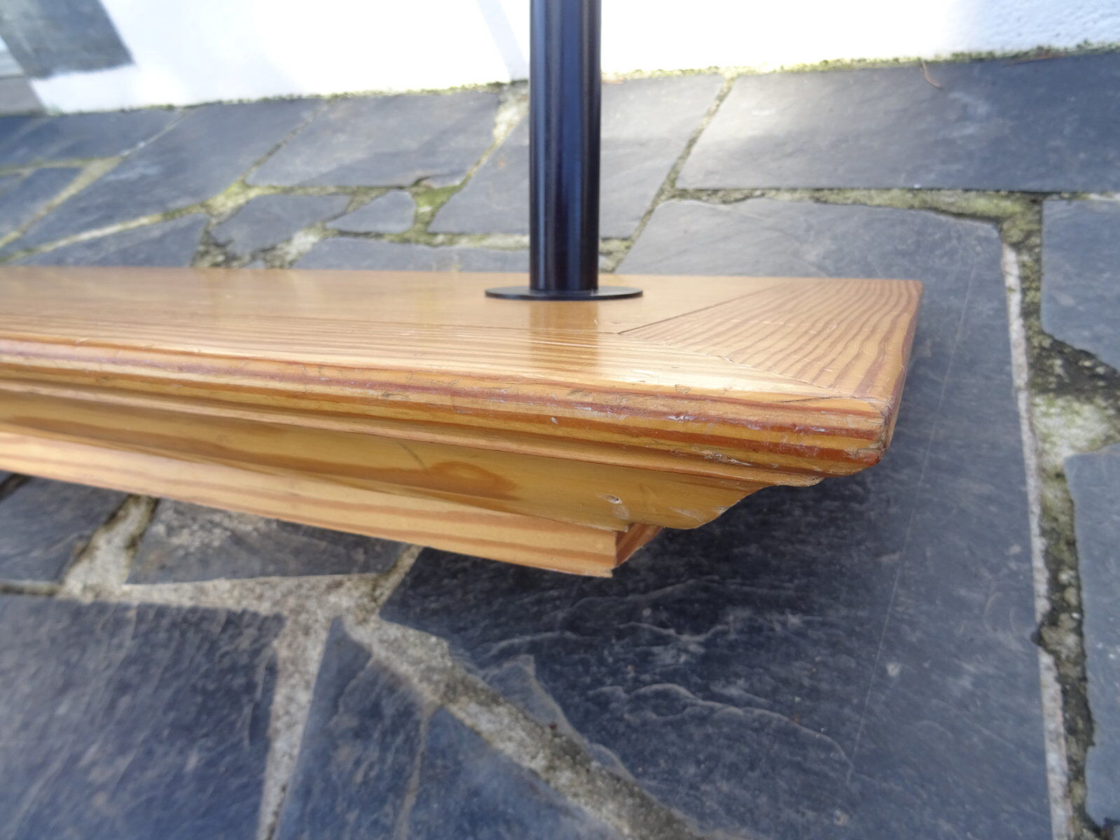 Wearing Scandinavian metal and wood wardrobe