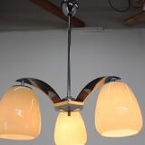 Village Silver chandelier Zukov 1950‘s