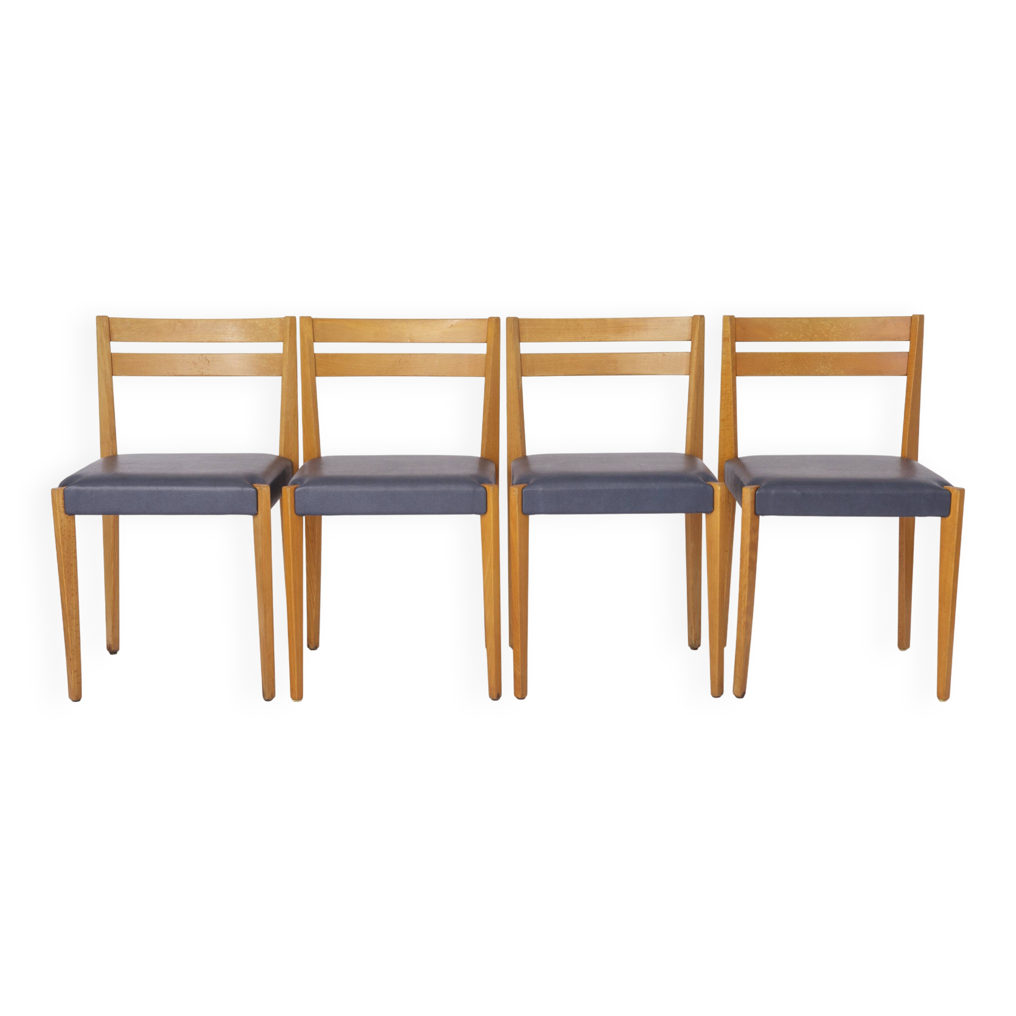 4 Thonet Chairs Vintage 1970s - German Design