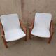 Paire fauteuils scandinave