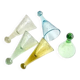 Biot glassware, 5 pomponette glasses