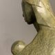 Paul baeke ' maternité ' femme & enfant, sculpture moderniste de style art