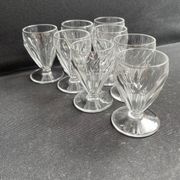 8 verres à liqueur Saint Louis Béarn