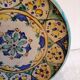 Old oriental plate. Tunisia, early twentieth century