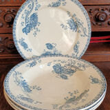 Plates sarreguemines U&C Royat