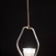 Charming clear rostrato Murano glass chandelier by Barovier & Toso, 1940s