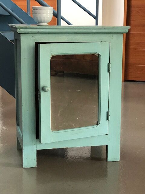 Armoire vitrine de toilette à poser