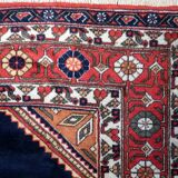 Handmade vintage Persian Afshar rug 198cm x 302cm, 1950s