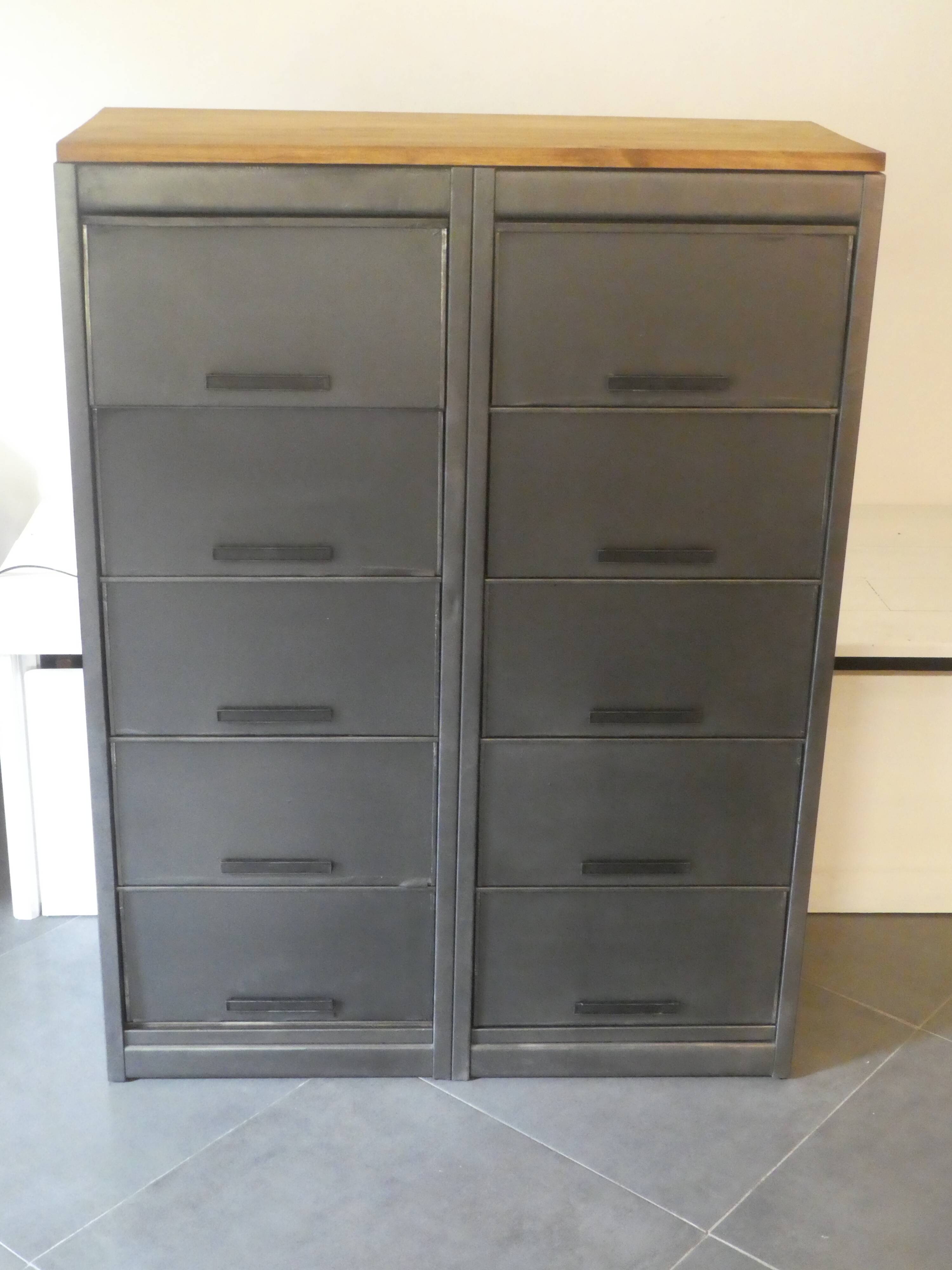Meuble 2x5 clapets