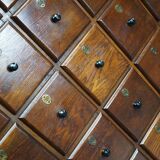 Netherlands 1920s oak hair wardrobe