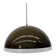 Mushroom hanging lamp brown , 1970s