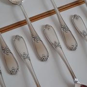 12 tablespoons metal argente orfevre frionnet francois