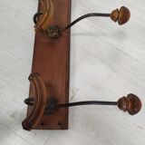 Wall mounted coat rack