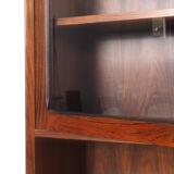 Danish design rosewood sideboard with display cabinet from Brouer, 1960s
