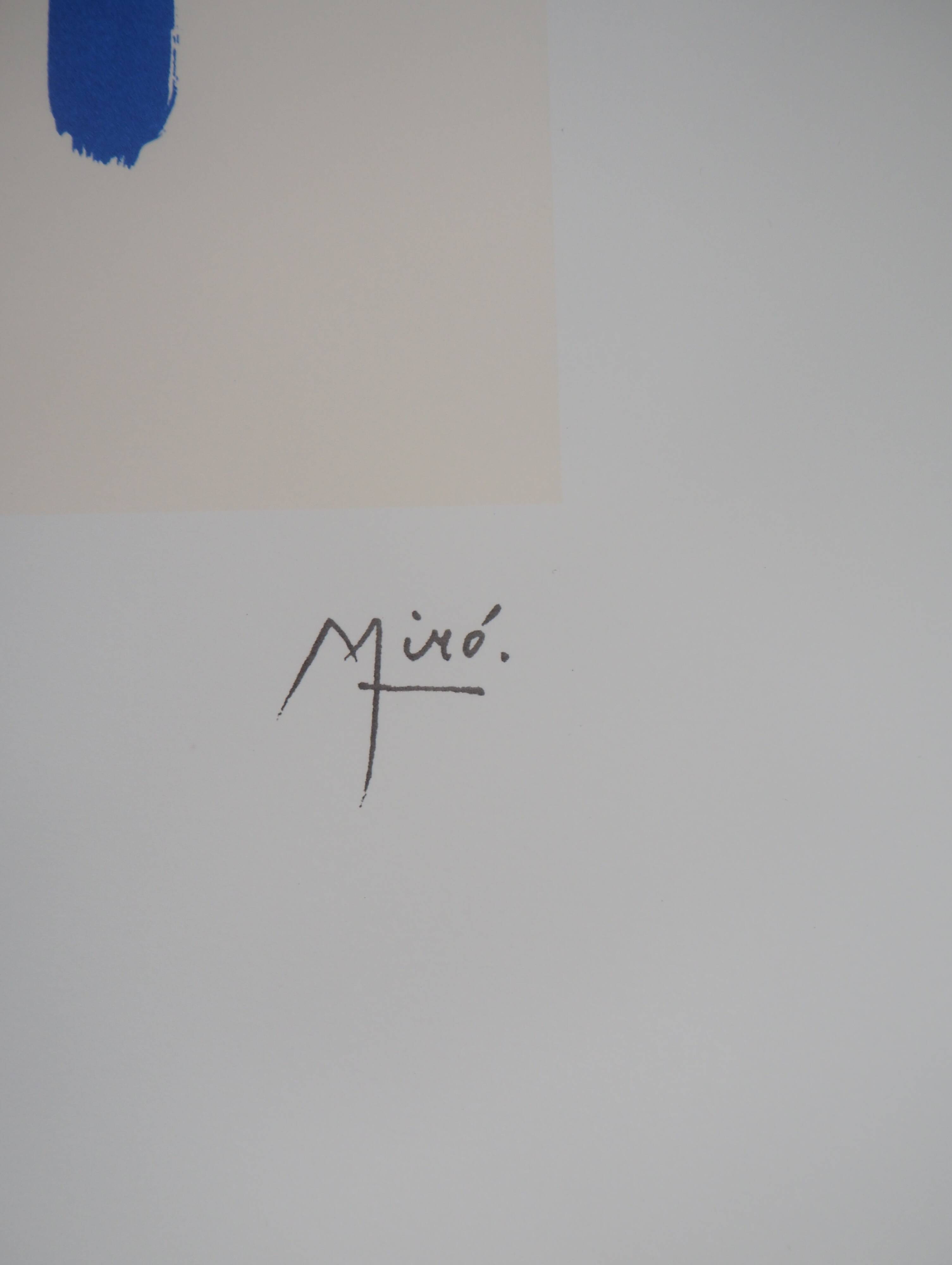 Joan MIRO: Surrealist family, Lithograph signed with certificate