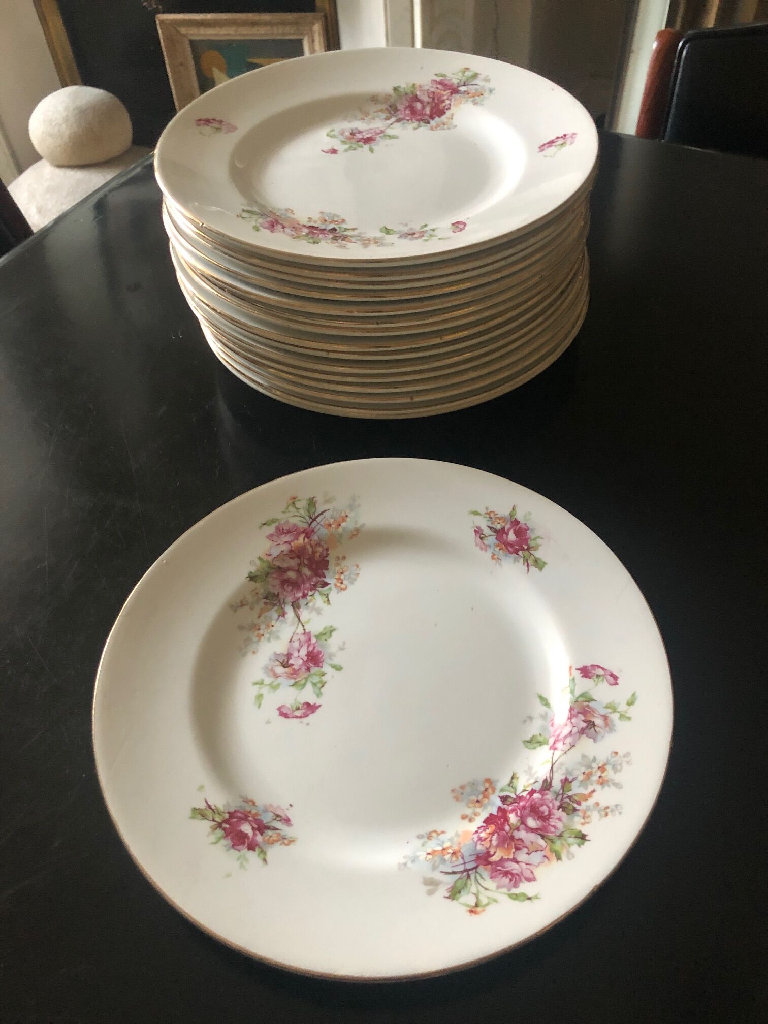 16 plates earth of iron Saint Amand