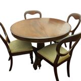 Set of 6 empire style chairs