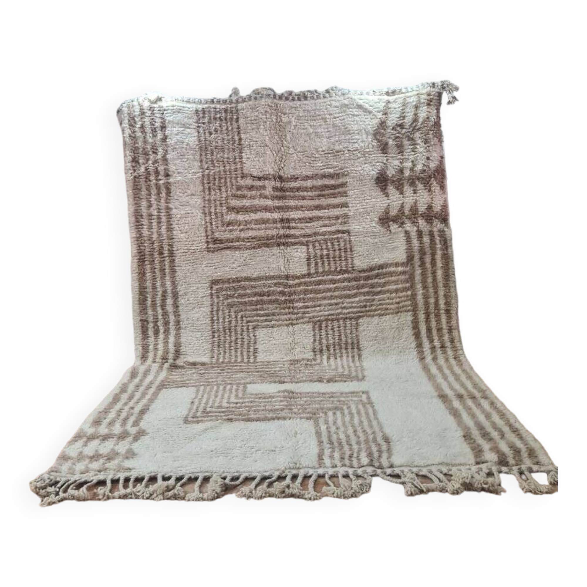 Handmade Beni Ouarain rug 300x200 cm