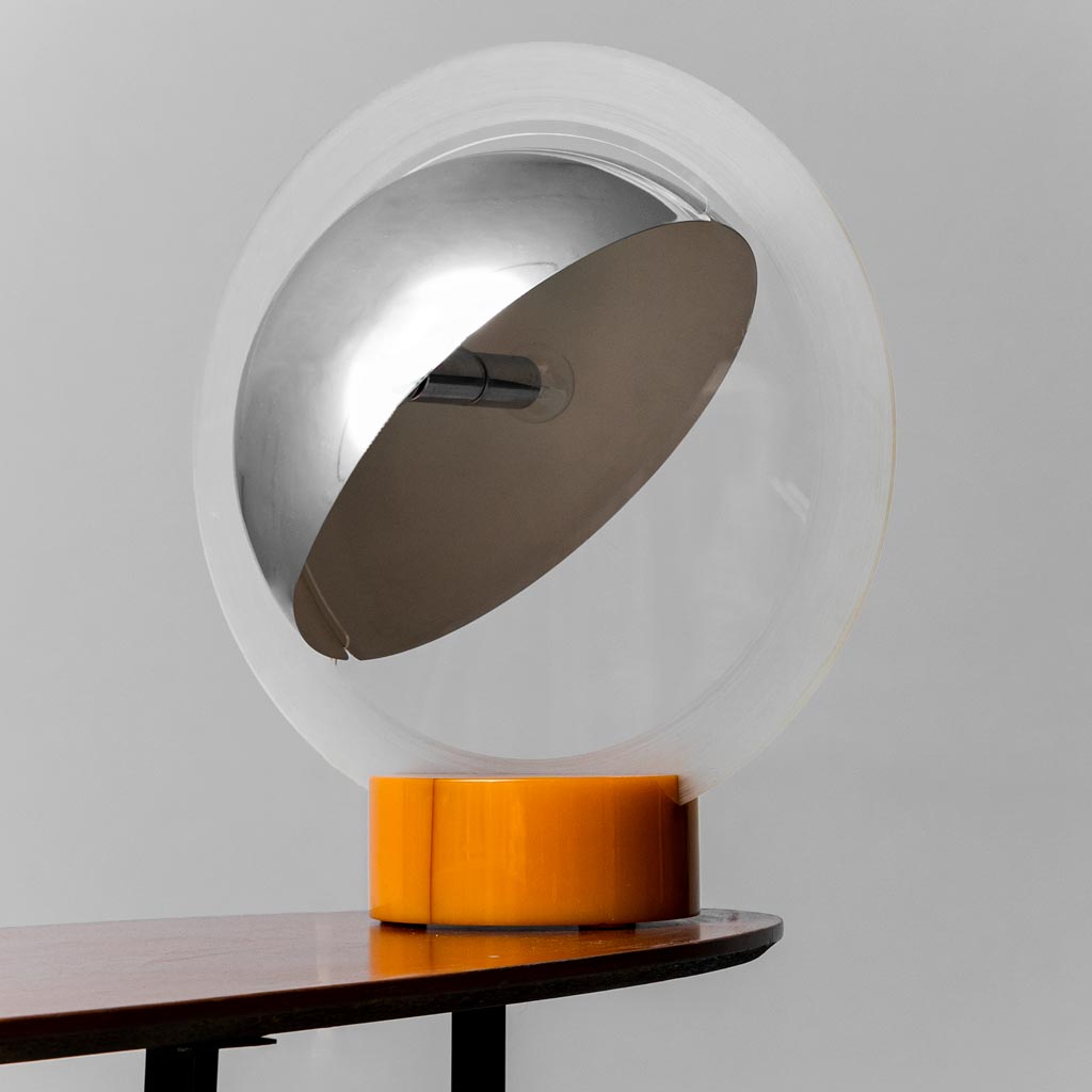 Table lamp ennio by Chiggio Lumenform years 70