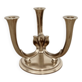 MF Germany 1940s Art Deco candlestick | Silver-plated brass |