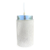 Pendentif simple en acrylique cristal de sucre