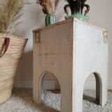 Wooden side table