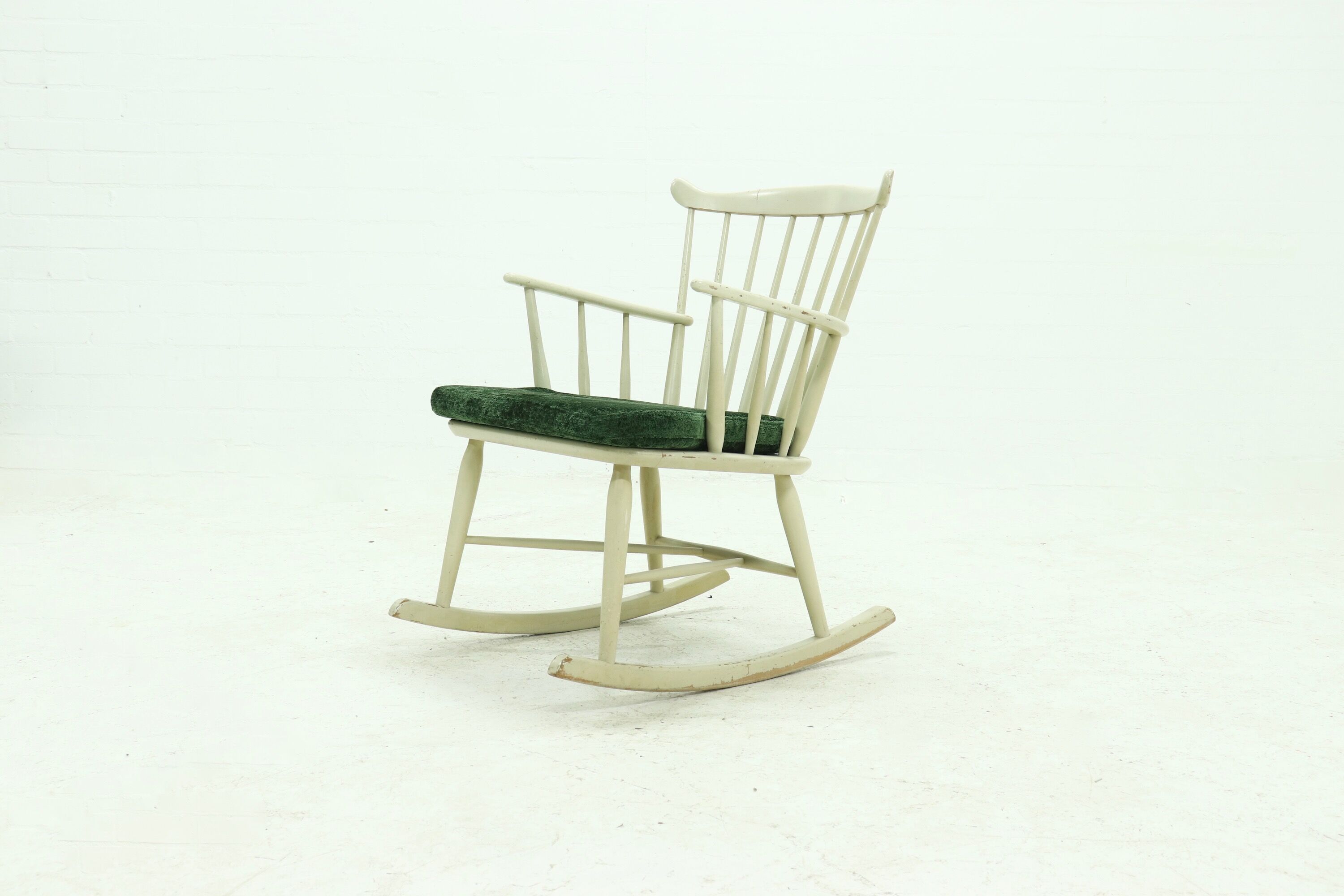 Vintage Model 181 Farstrup Møbler Rocking Chair 1960s