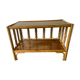 Table basse en rotin