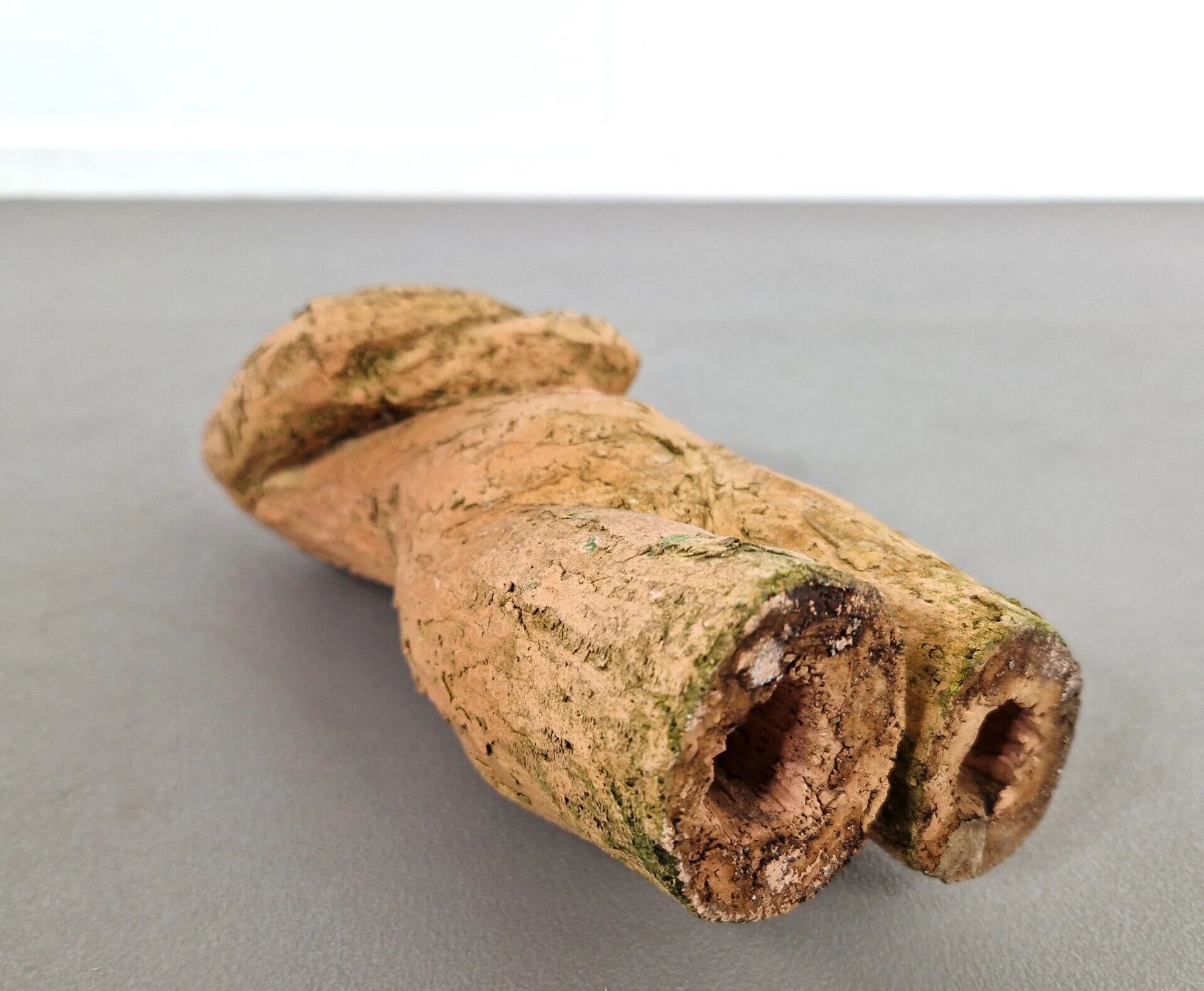 Vintage terracotta sculpture | Female torso