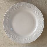 4 plates earth of iron Sarreguemines