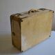 Vintage leather suitcase 1950 house Allemand-Arniaud in Marseille
