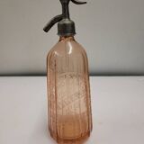 Old Siphon Selzt water bottle with marking