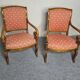 Pair of Louis Philippe XIXeme lacrosse armchairs
