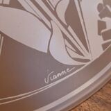 Art deco lampshade