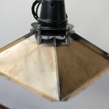 Brass reflector industrial pendant light