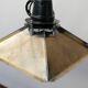 Brass reflector industrial pendant light