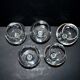 V&B Villeroy & Boch set of 5 crystal balloon glasses for cognac and brandy