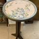 Vintage wooden pedestal table