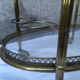 Golden rolling bar dessert