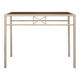 Modern wood and metal console