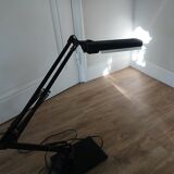 Lampe d'architecte Ledu années 70 / noire